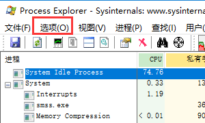 Process Explorer截图