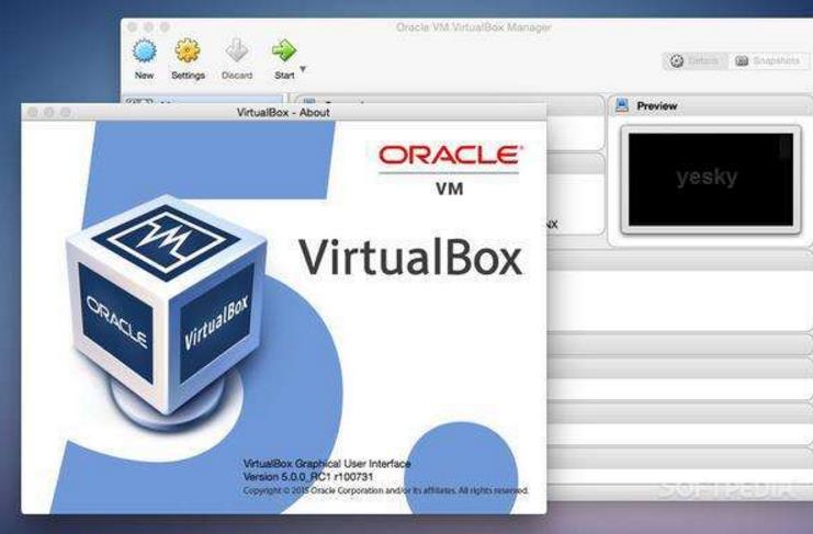 VirtualBox虚拟机截图