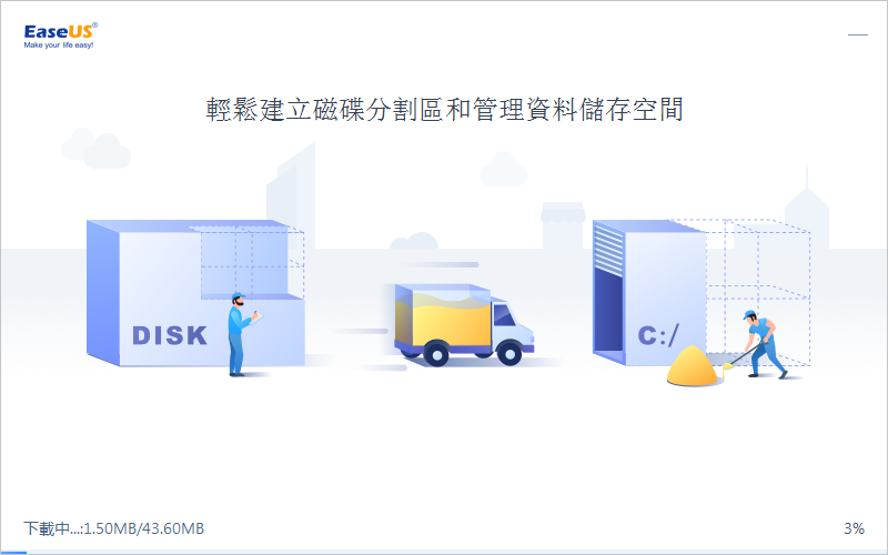 EASEUS Partition Manager截图