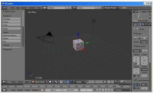 Blender(x64) For Linux截图