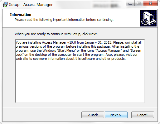 Access Manager for Windows截图