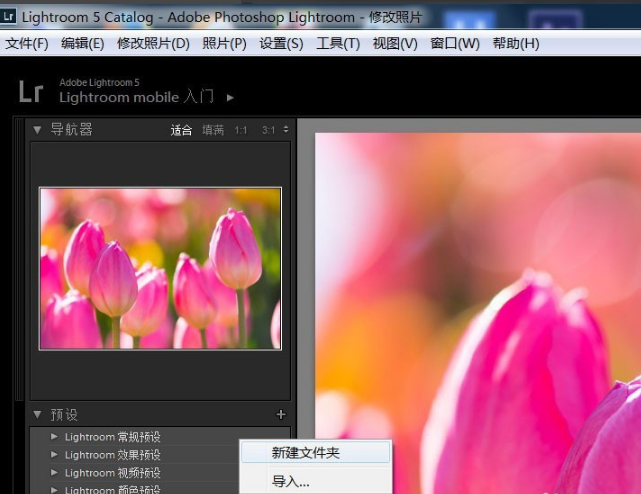 Adobe Photoshop Lightroom截图