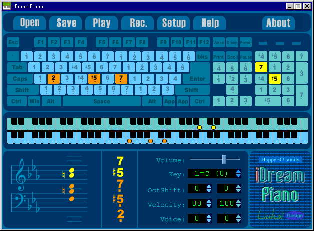 iDreamPiano钢琴模拟截图