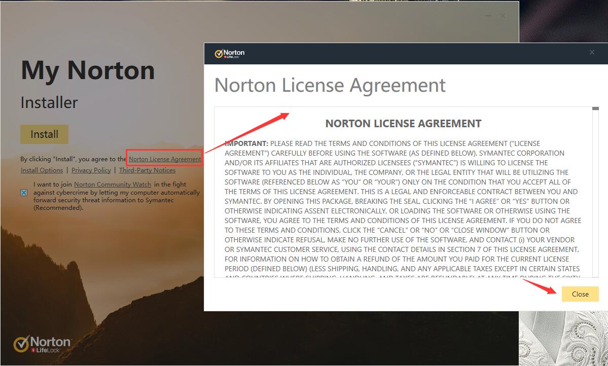 Norton Antivirus（诺顿杀毒软件）截图