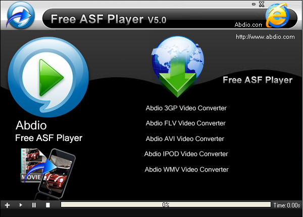 Abdio Free ASF Player截图