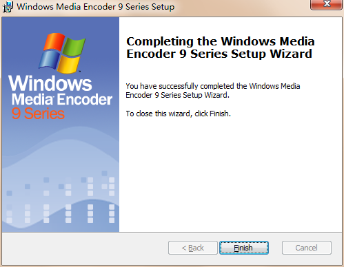 Windows Media Encoder截图