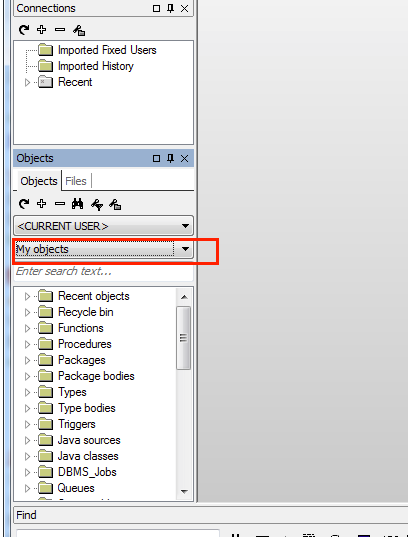 PL/SQL Developer截图