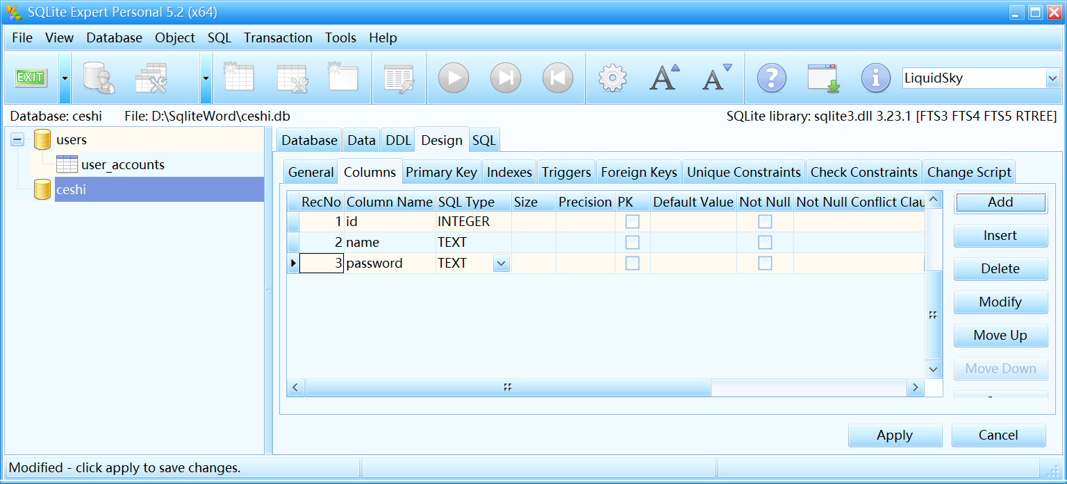 SQLite Expert Personal截图