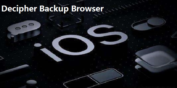 Decipher Backup Browser截图