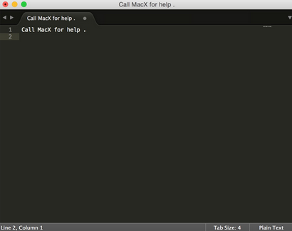 Sublime Text For Mac截图