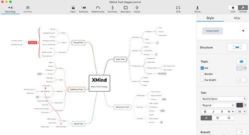 XMind Pro截图