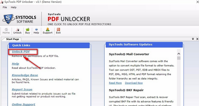 PDF Unlocker截图