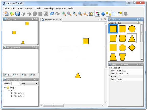 yEd Graph Editor截图