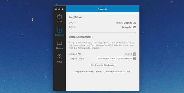 Geekbench For Mac截图