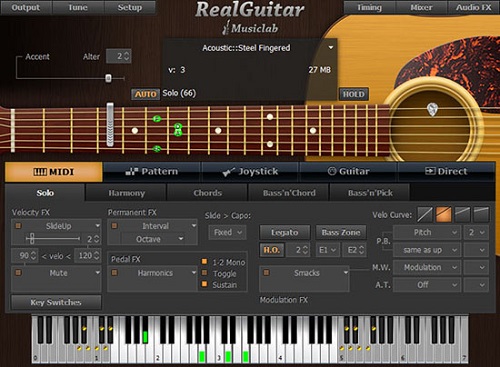 MusicLab RealGuitar For mac截图