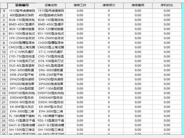 设备管理系统截图