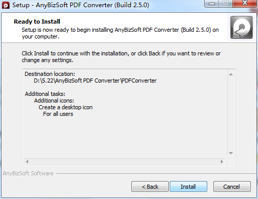 AnyBizSoft PDF Converter截图