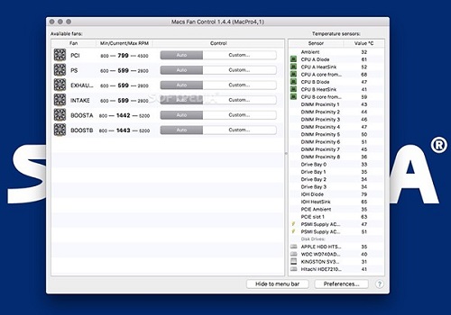 HDD Fan Control For Mac截图