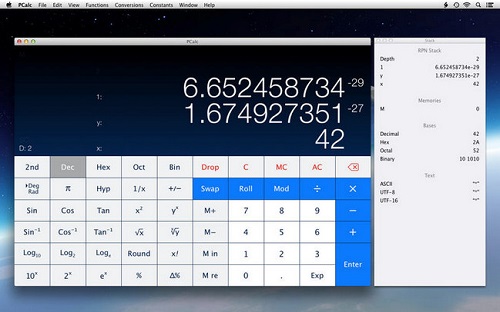 PCalc For Mac截图