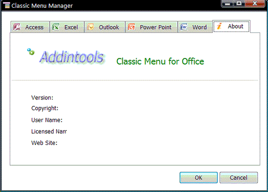 Classic Menu for Office截图