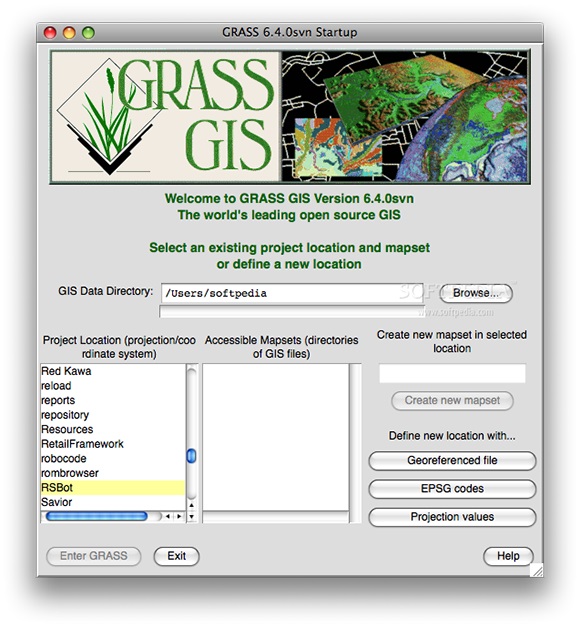 GRASS GIS For Mac截图