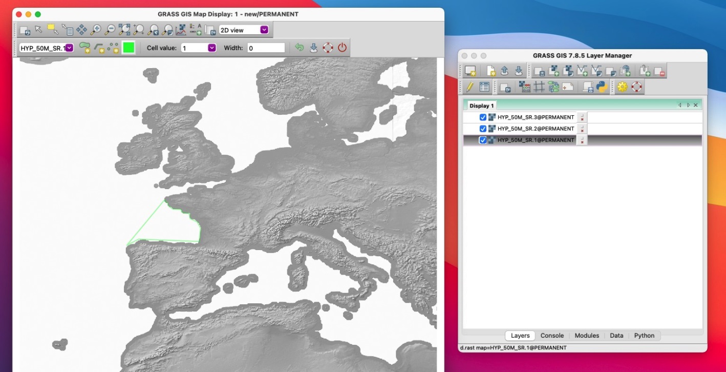 GRASS GIS For Mac截图