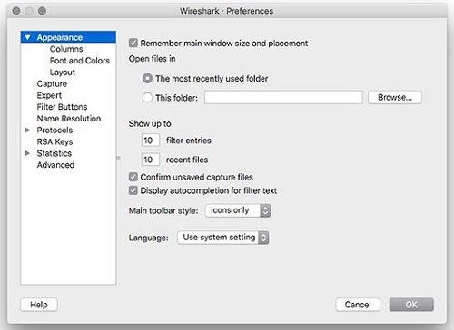 Wireshark For Mac(64-bit)截图