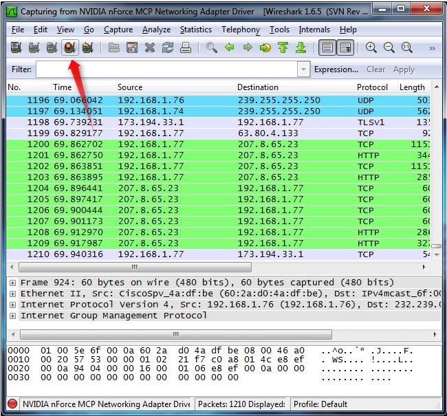 Wireshark For Mac(64-bit)截图