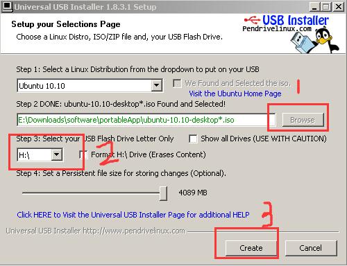 Universal USB Installer截图