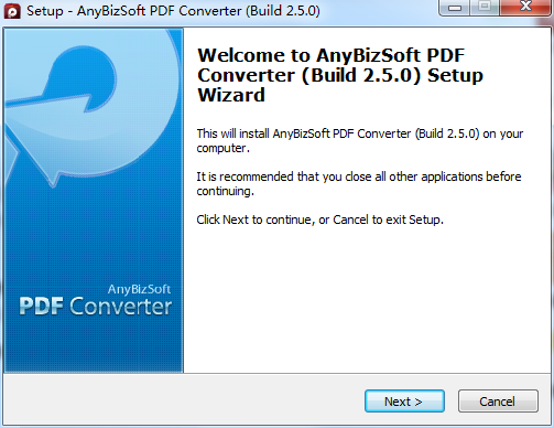 AnyBizSoft PDF Converter截图