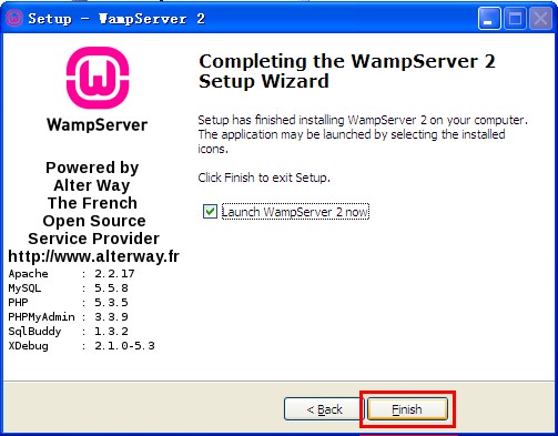 WampServer截图