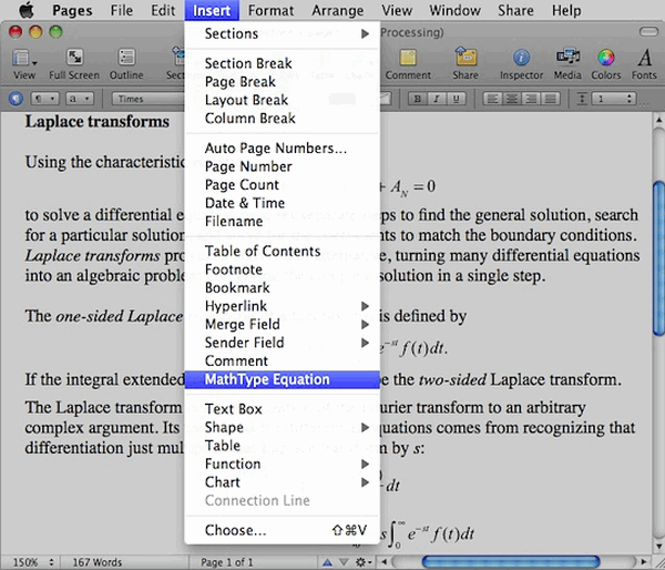 MathType数学公式编辑器 mac版截图