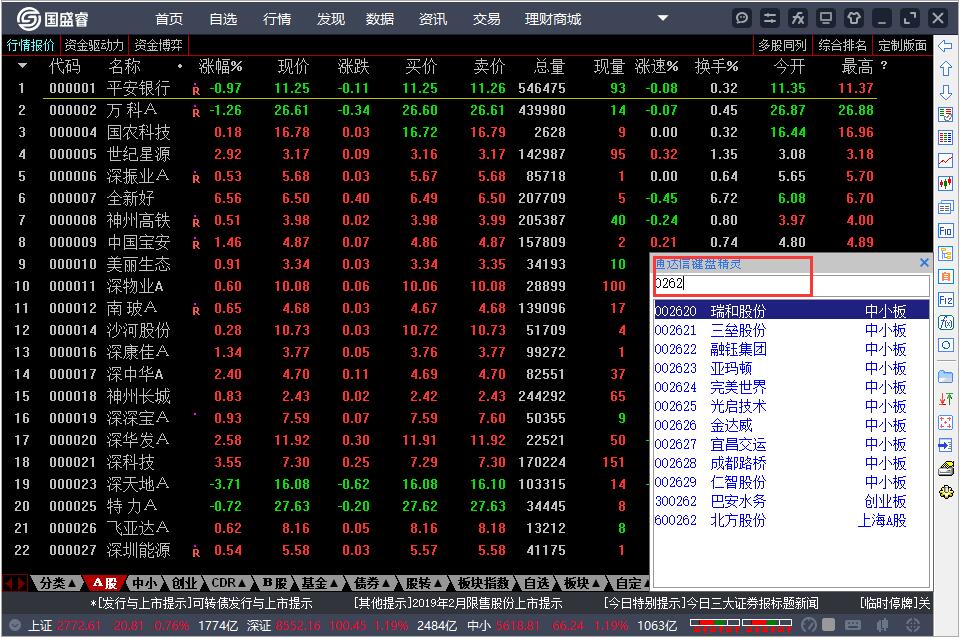 国盛证券通达信版（国盛睿）截图