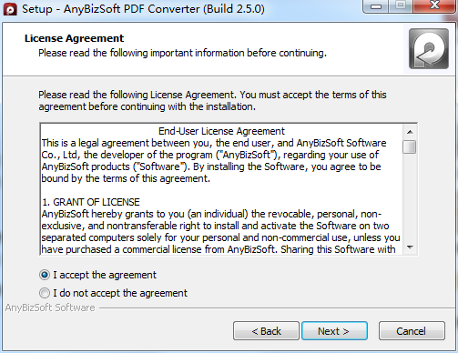 AnyBizSoft PDF Converter截图