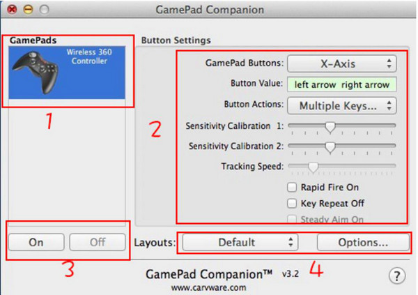 Gamepad Companion for Mac截图