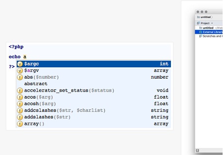 PhpStorm For Mac截图