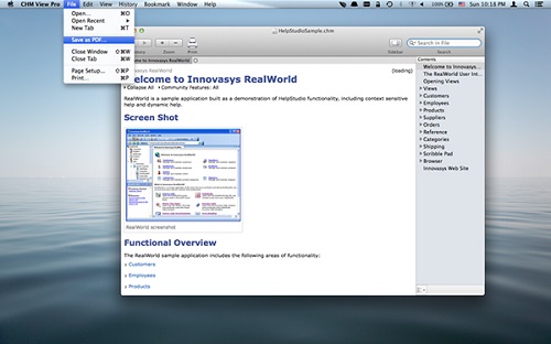 CHM View For Mac截图