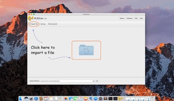 XLS2csv for Mac截图