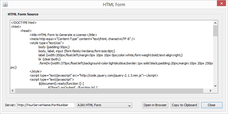 License4J(许可证管理器)截图