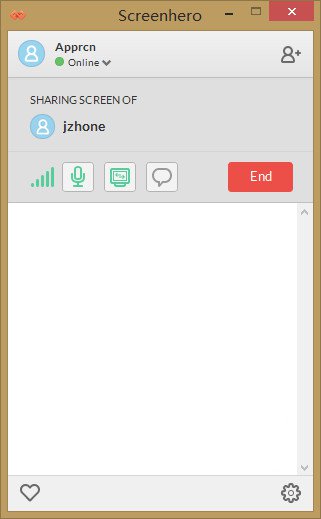 远程协作软件Screenhero截图