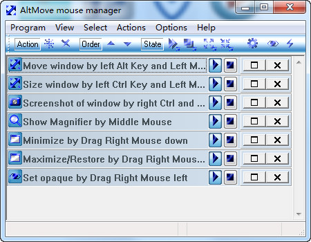 AltMove Mouse Manager截图