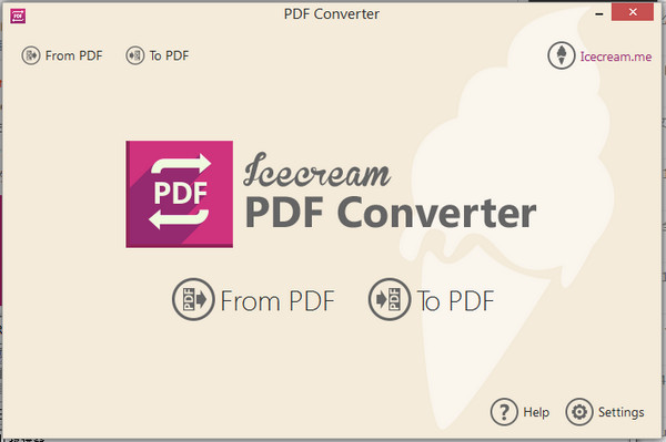 Icecream PDF Converter截图