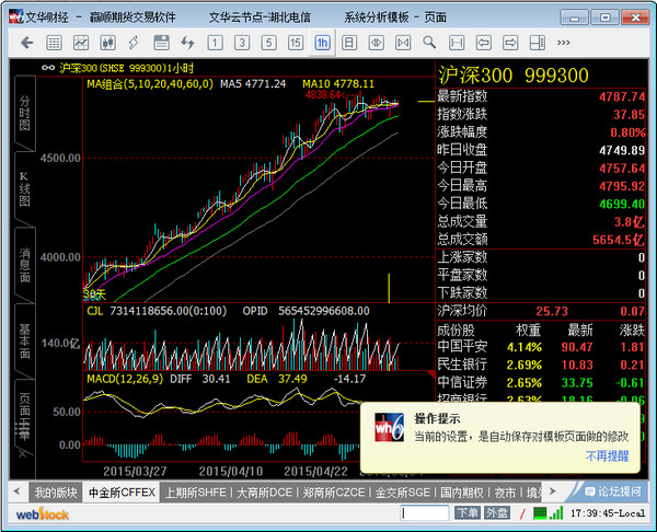 文华财经期货软件截图