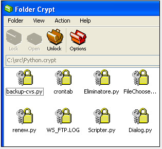 FolderCrypt截图