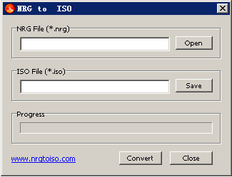 NRG to ISO截图