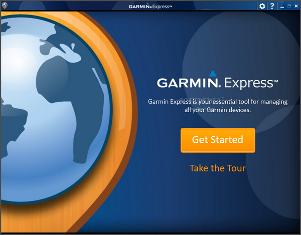 Garmin设备管理软件(Garmin Express)截图