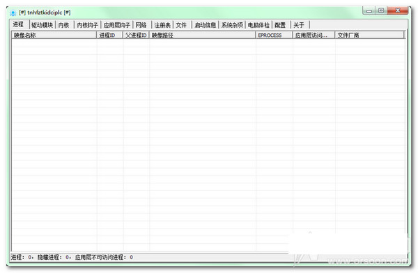 手工杀毒辅助软件(PCHunter)截图