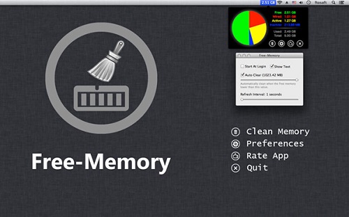 FreeMemory Pro For Mac截图