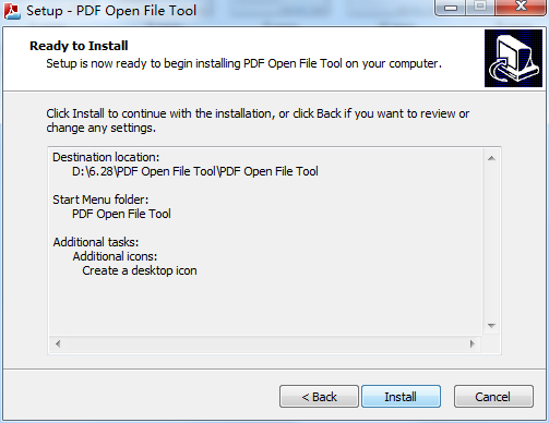 PDF Open File Tool截图