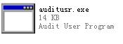 auditusr.exe截图